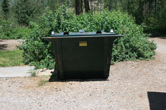 Blowout Campground on Palisades Reservoir.