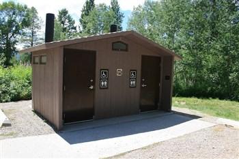 Blowout Campground on Palisades Reservoir