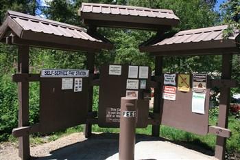 Blowout Campground on Palisades Reservoir
