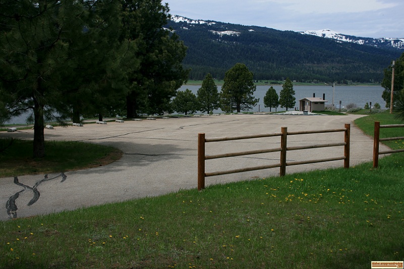 Blue Heron Campground part of Lake Cascade State Park.