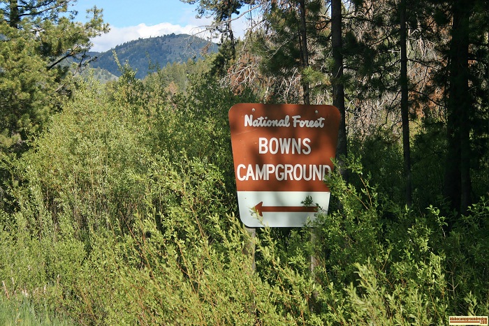 Bowns Campground is on Big Smokey Creek north of Twin Falls.