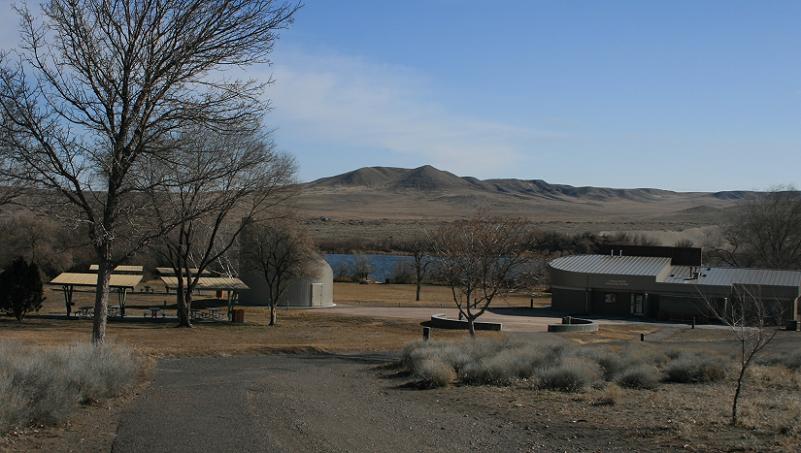 picture of the observatory at bruneau dunes state park bruneau idaho
