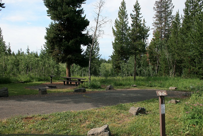 Buffalo Campground near Island Park.