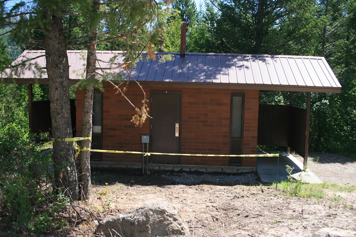 Calamity Campground on Palisades Reservoir.