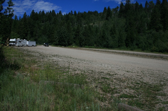 Calamity Campground on Palisades Reservoir.