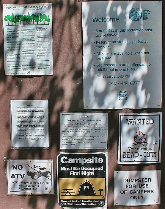 Calamity Campground on Palisades Reservoir.