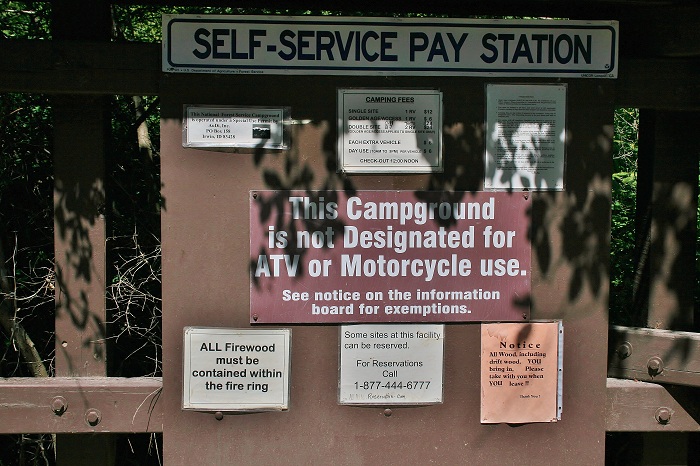 Calamity Campground on Palisades Reservoir.