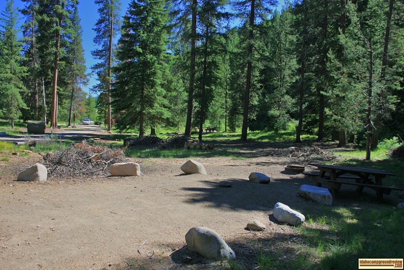 A good view of Caribou Campground