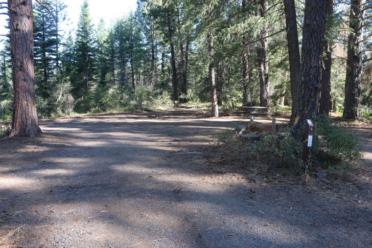 Camping at Cartwright Ridge Campground at Sagehen Reservoir.