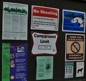 Camping info for Castle Creek Campground on Anderson Ranch Reservoir.