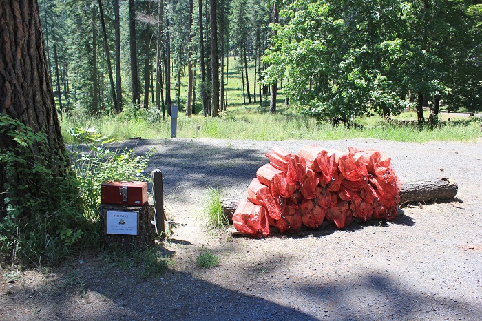 Chatcolet Campground, part of Heyburn State Park, Facilites.