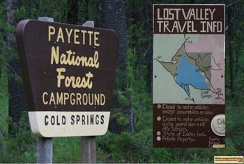 Cold Springs Campground near Lost Lake