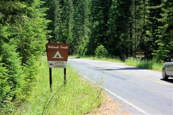 Conrad Crossing Campground on the St Joe River.
