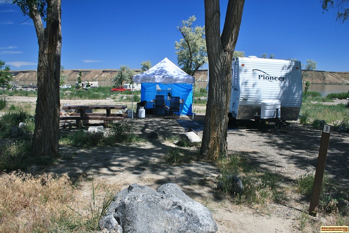 Cottonwood Park camp site 3