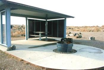picture of campsites in cove recreation site campground near bruneau idaho