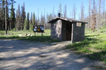 Camping at Deer Flat Campground in Idaho