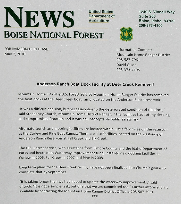 Deer Creek Recreation Site