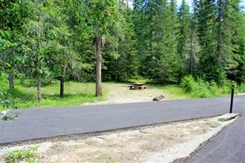 Devil's Elbow Campgorund on the Coeur d'Alene River