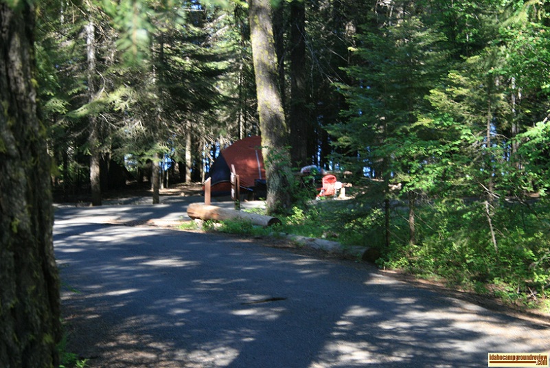 Eastside campground on sagehen reservoir was closed when we tried to take pictures, so this is a view into the campground.