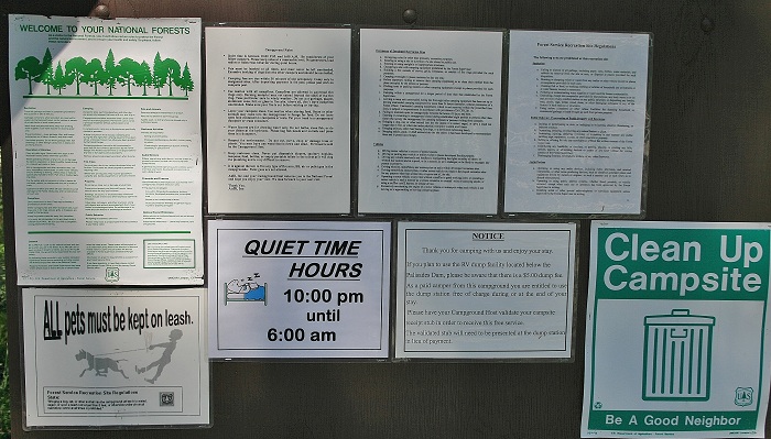 Falls Campground on the South Fork of the Snake River.