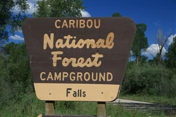 Falls Campground on the South Fork of the Snake River.
