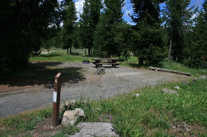 Flatrock Campground near Island Park, Idaho.
