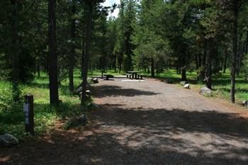 Flatrock Campground near Island Park, Idaho.