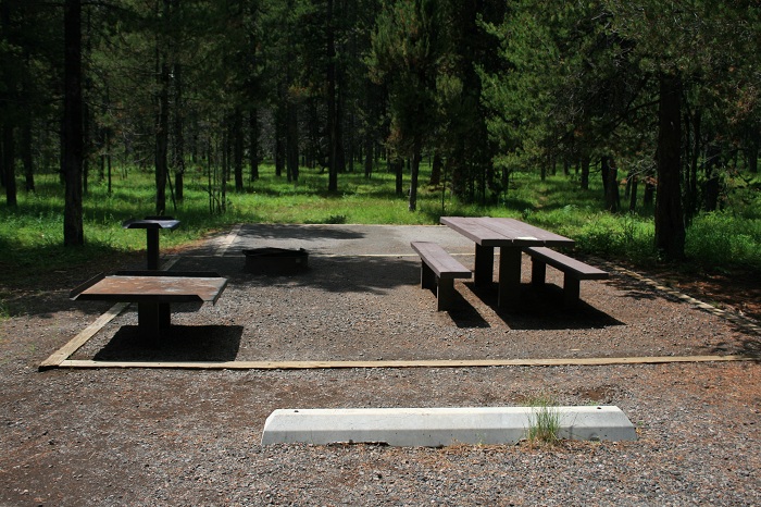 Flatrock Campground near Island Park, Idaho.