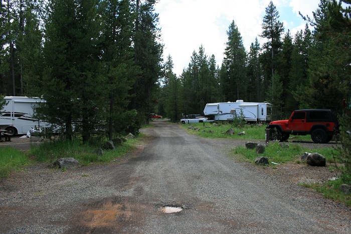 Flatrock Campground near Island Park, Idaho.