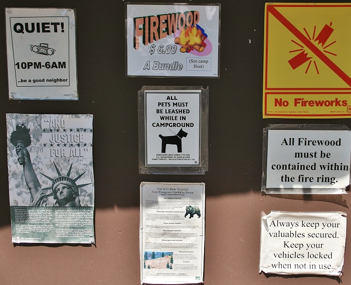 Flatrock Campground near Island Park, Idaho.