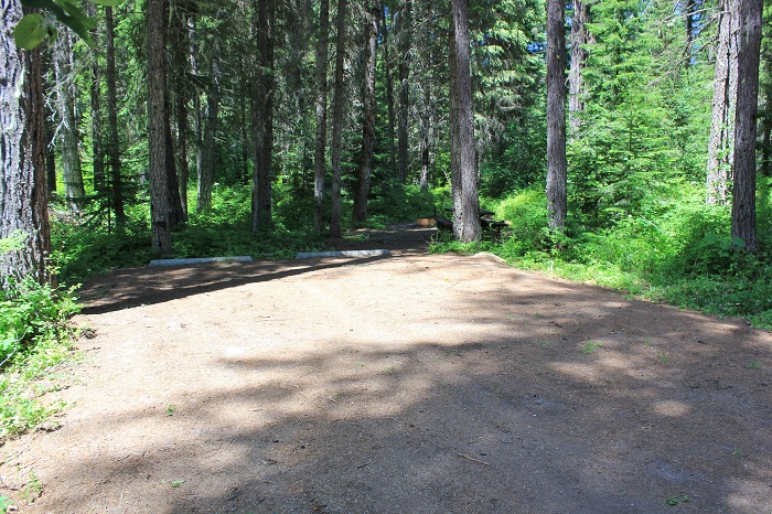 Fly Flat Campground on the St Joe River