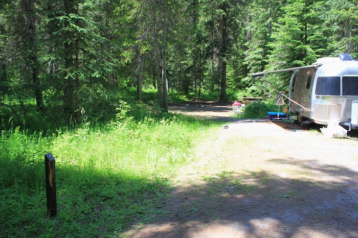 Fly Flat Campground on the St Joe River