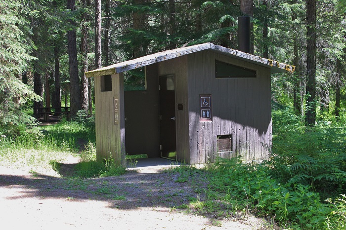 Fly Flat Campground on the St Joe River