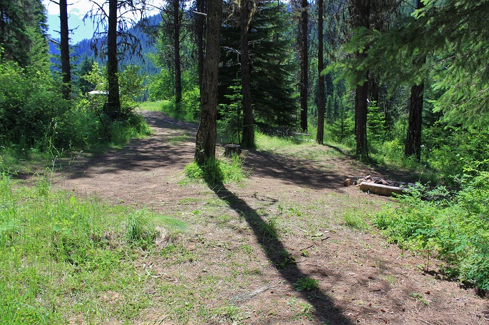 Fly Flat Campground on the St Joe River