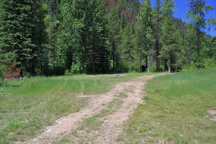 Fly Flat Campground on the St Joe River