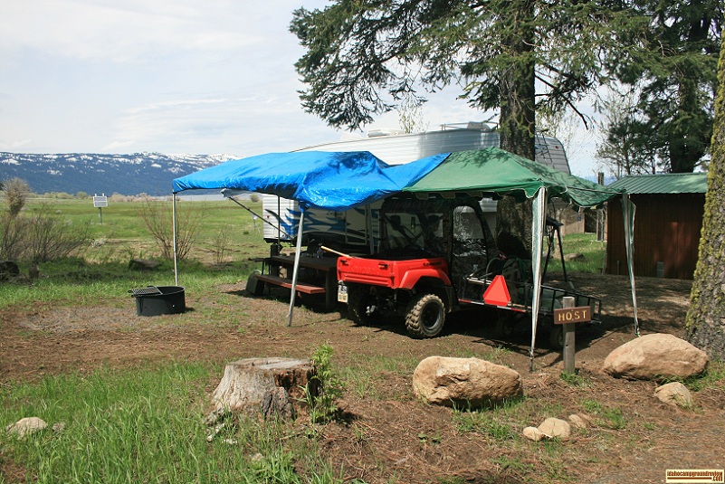 French Creek Campground on Cascade Lake.