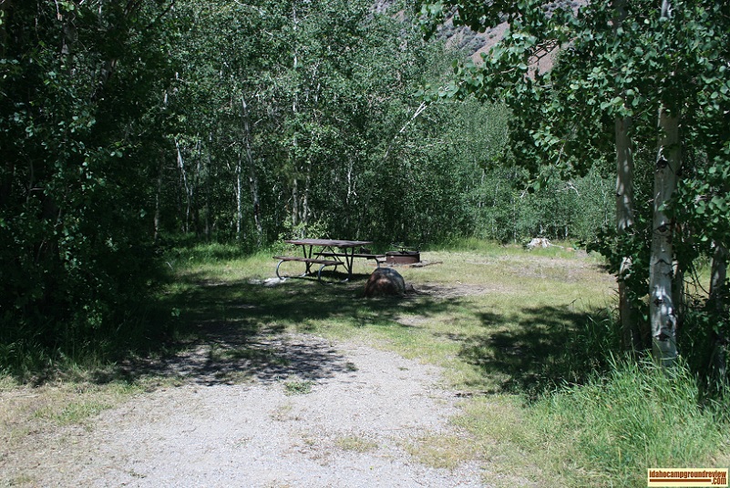 Garden Creek Recreation Site on the Big Wood River.