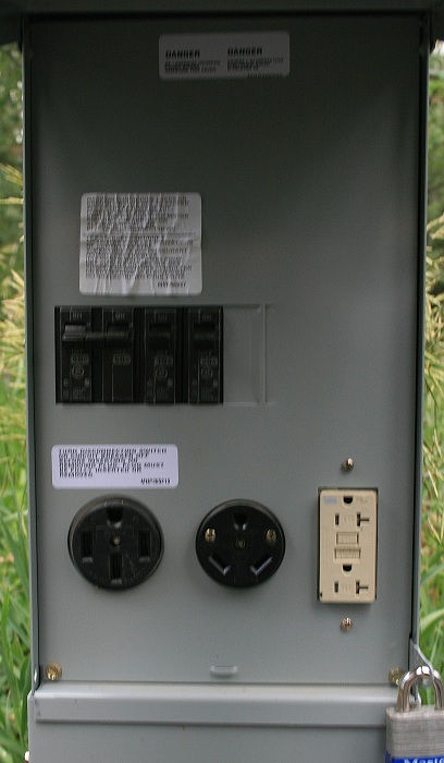 Grandview Campground near Lower Mesa Falls.