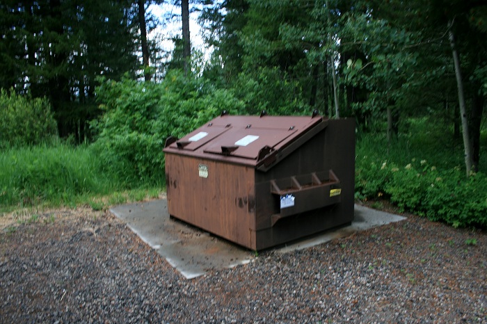 Grandview Campground near Lower Mesa Falls.