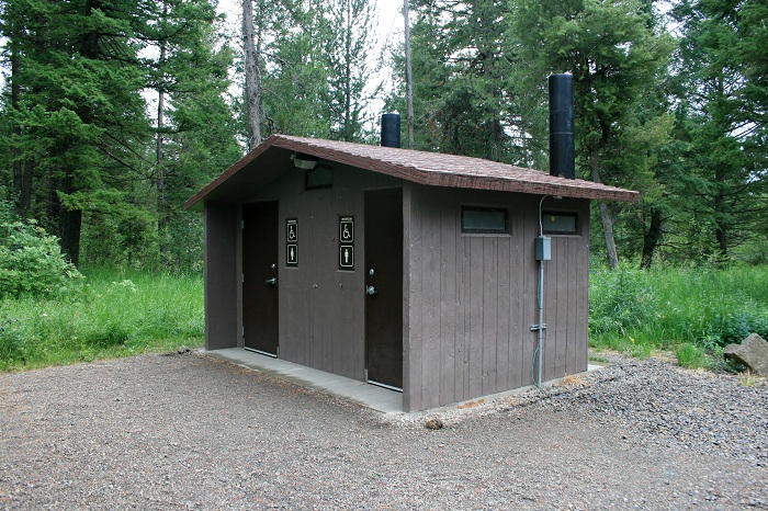Grandview Campground near Lower Mesa Falls.