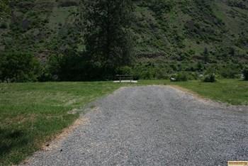 Another RV camping site at hammer creek recreation site.