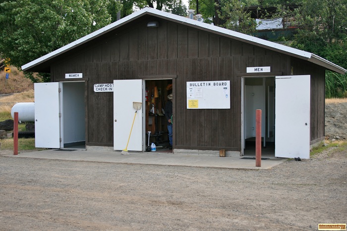 Harrison RV park and Marina on Coeur d'Alene.
