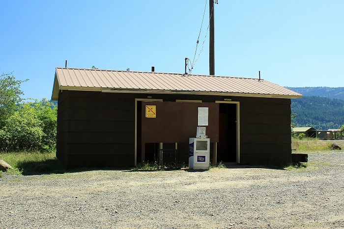 Restrooms are available.