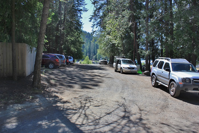 The parking was a bit limited.