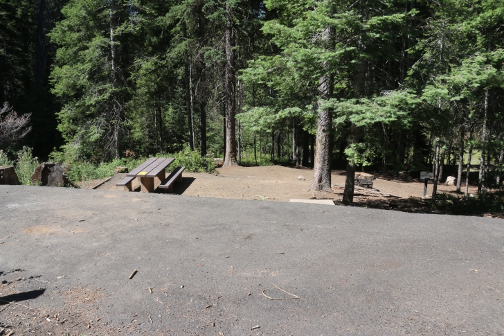 Camping at Hollywood Point Campground on Sagehen reservoir.