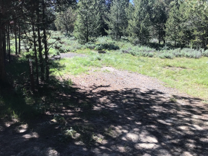 Osprey Bay loop in Horsethief Reservoir Campground 