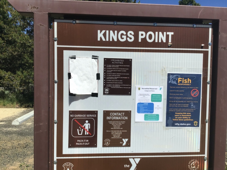 Camping in Horsethief Reservoir Campground