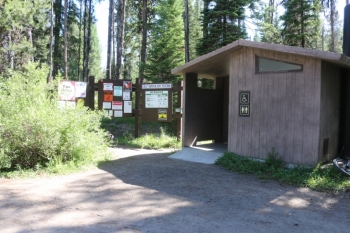 Camping at Howers Campground on Deadwood Reservoir in Idaho