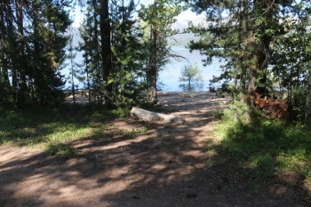 Camping at Howers Campground on Deadwood Reservoir in Idaho