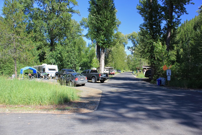 Huckleberry Campground on the St Joe River in northern Idaho.